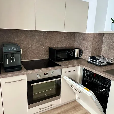아파트 Lux Modern Near Center With Free Private Parking *